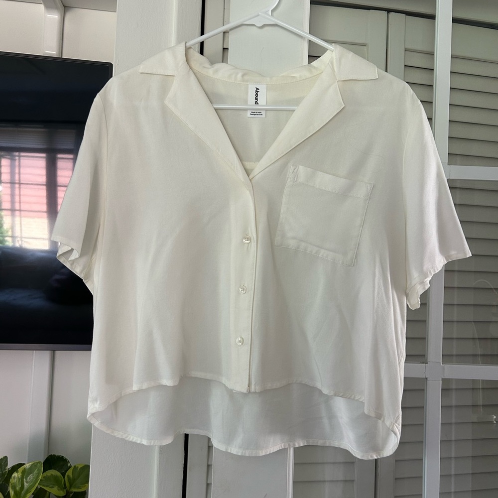 Abound Cream Button-Down Shirt